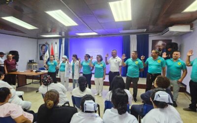 Nueva Junta Directiva de FETSALUD en el Hospital Antonio Lenín Fonseca