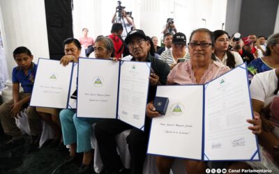 Condecoran con orden “General Benjamín Zeledón” a los miembros del “Comandando Rigoberto López Pérez”