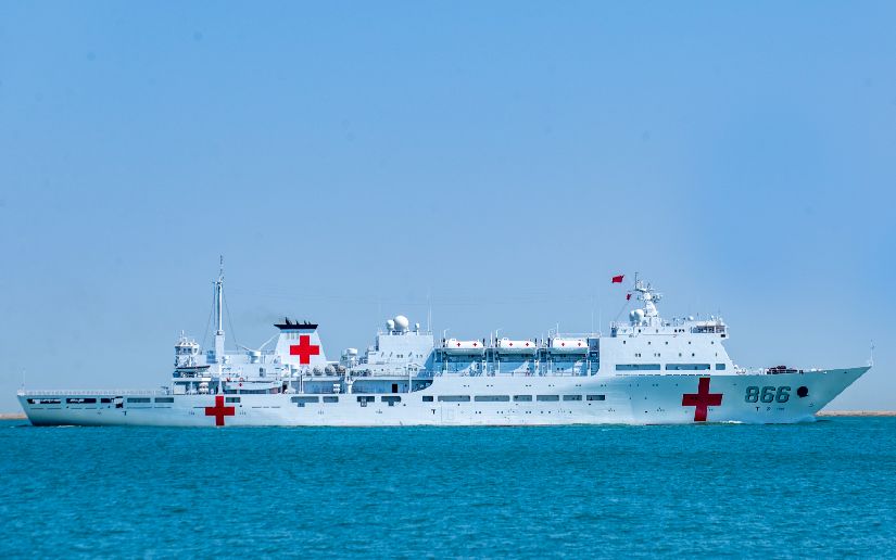 Todo listo para la llegada del Buque Hospital