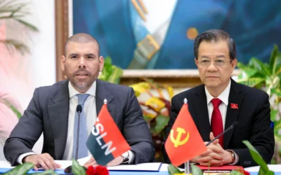FSLN y Partido Comunista de Vietnam firman acuerdos de cooperación